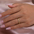 Louily Moissanite Twist Eternity Wedding Band - louilyjewelry