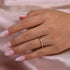 Louily Moissanite Twist Eternity Wedding Band - louilyjewelry