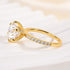 Louily 3.0 Carat Moissanite 6 Prong Round Cut Engagement Ring - louilyjewelry