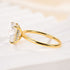 Louily Moissanite Attractive 4.0 Carat Cushion Cut Engagement Ring - louilyjewelry