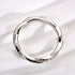 Louily Moissanite Twist Eternity Wedding Band - louilyjewelry