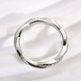 Louily Moissanite Twist Eternity Wedding Band - louilyjewelry