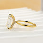 Louily 5.0Ct Emerald Cut Engagement Ring For Women - louilyjewelry