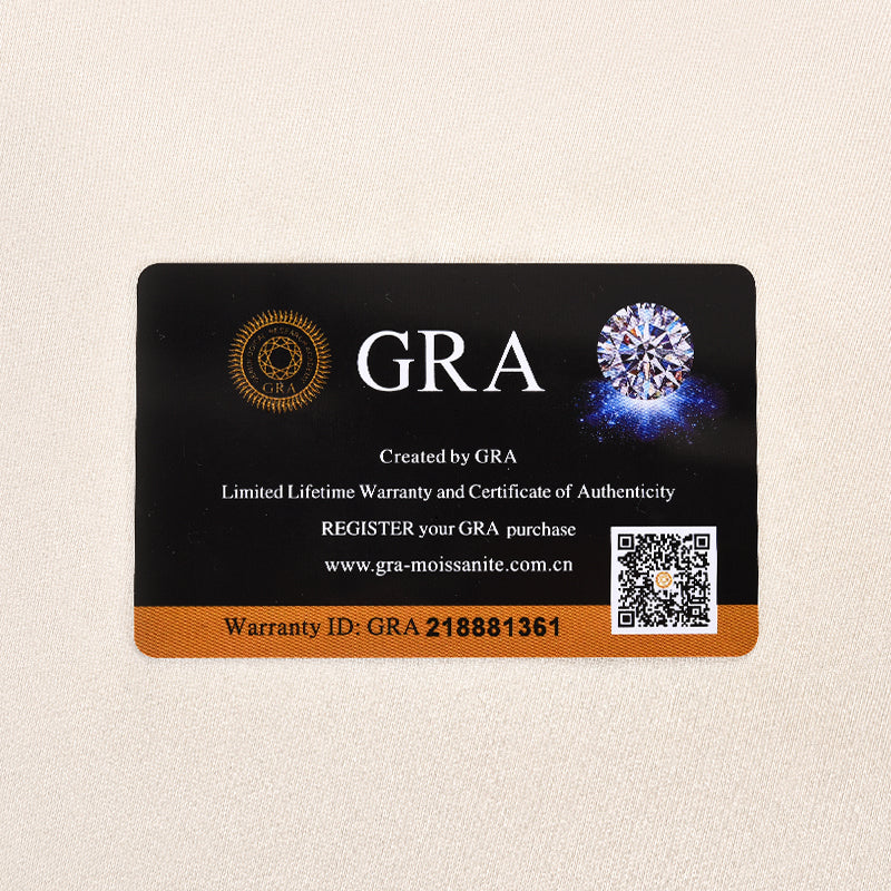 Louily 2.0 Carat Moissanite 6 Prong Round Cut Promise Ring - louilyjewelry