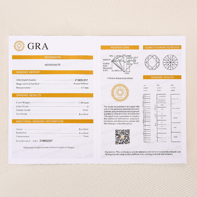 Louily Moissanite Flower Design 1.0 Carat Round Cut Engagement Ring - louilyjewelry