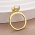 Louily Moissanite 3.5 Carat Emerald Cut Engagement Ring - louilyjewelry