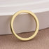 Louily Moissanite Yellow Gold Channel Set Half Wedding Band - louilyjewelry