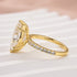 Louily Moissanite 4.0 Ct Marquise Cut Engagement Ring For Women - louilyjewelry