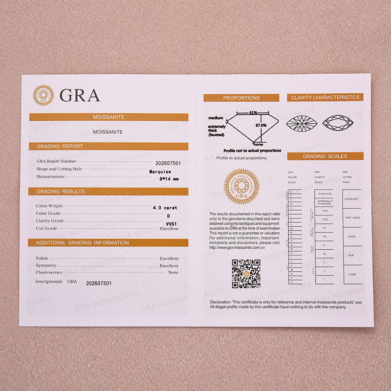 Louily Moissanite 4.0 Ct Marquise Cut Engagement Ring For Women - louilyjewelry