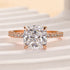 Louily Classic 3.0Ct Cushion Cut Engagement Ring In Sterling Silver - louilyjewelry