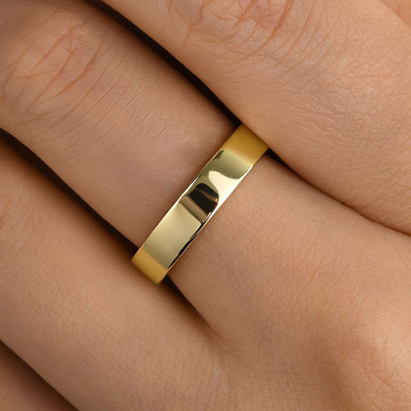 Louily Unique Yellow Gold Oval Cut 3PC Wedding Ring Set