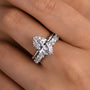 Louily Special 3.0Ct Marquise Cut Wedding Set - louilyjewelry