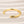 Louily Classic Yellow Gold Open Wedding Band In Sterling Silver