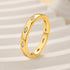 Louily Noble Marquise Cut Yellow Gold Wide Wedding Band - louilyjewelry
