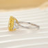 4.5Ct Radiant Cut Side Stone Two-Tond Gold  Engagement Ring - louilyjewelry