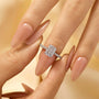 Louily Classic 2.0 CT Radiant Cut Engagement Ring In Sterling Silver - louilyjewelry