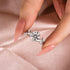Louily Moissanite 2.0 Carat Vintage Vine Design Round Cut Engagement Ring - louilyjewelry