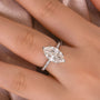Louily Moissanite 4.0 Ct Marquise Cut Engagement Ring For Women - louilyjewelry