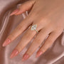 Louily Moissanite 4.0 Ct Marquise Cut Engagement Ring For Women - louilyjewelry