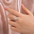 Louily Moissanite 4.0 Ct Marquise Cut Engagement Ring For Women - louilyjewelry