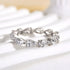 Louily Eternity Pear Cut Wedding Band In Sterling Silver - louilyjewelry