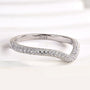 Louily Unique Pave Women's Wedding Band - louilyjewelry