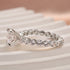 Louily Elegant 2.0 Carat Round Cut Moissanite Engagement Ring - louilyjewelry