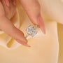 Louily Exclusive 6.5Ct Cushion Cut Engagement Ring For Women - louilyjewelry