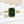 Louily Classic Yellow Gold Emerald Cut Engagement Ring In Sterling Silver