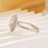 8 Ct Louily Luxurious Three Stone Radiant Cut Wedding Set In Sterling Silver - louilyjewelry