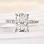 Louily Moissanite 3.5 Carat Radiant Cut Engagement Ring - louilyjewelry