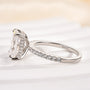 Louily Moissanite 3.5 Carat Radiant Cut Engagement Ring - louilyjewelry