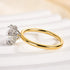 Louily Precious Moissanite Two-tone 2.0 Carat Engagement Ring - louilyjewelry