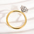 Louily Precious Moissanite Two-tone 2.0 Carat Engagement Ring - louilyjewelry