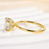 Louily Moissanite 2.0 Carat Round Cut Promise Ring - louilyjewelry
