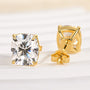 Louily Moissanite Cushion Cut Women's Stud Earrings - louilyjewelry