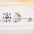 Louily Moissanite Cushion Cut Women's Stud Earrings - louilyjewelry