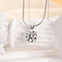 Louily Moissanite Round Cut Necklace - louilyjewelry