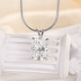 Louily Moissanite 4.5 CT Radiant Cut Pendant Necklace - louilyjewelry