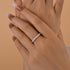 Louily Classic Round Cut Women's Wedding Band - louilyjewelry