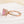 Louily Rose Gold Peachy Pink Stone Cushion Cut Engagement Ring With Double Halo