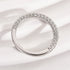 Louily Classic Round Cut Women's Wedding Band - louilyjewelry