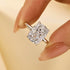 Louily Sparkle Cushion Cut Engagement Ring - louilyjewelry