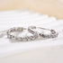 Louily Unique Hoop Earrings In Sterling Silver - louilyjewelry