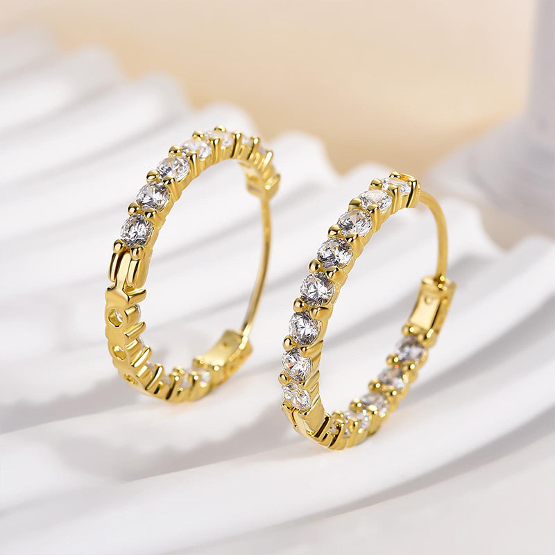 Louily Unique Hoop Earrings In Sterling Silver - louilyjewelry