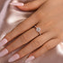 Louily Moissanite 2.0 Carat Cushion Cut Engagement Ring - louilyjewelry