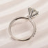 Louily Classic Moissanite 2.0 Carat Round Cut Engagement Ring - louilyjewelry