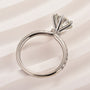 Louily Classic Moissanite 2.0 Carat Round Cut Engagement Ring - louilyjewelry