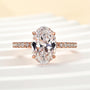 Louily Attractive Oval Cut Engagement Ring - louilyjewelry