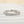 Louily Classic White Gold Round Cut Wedding Band For Women